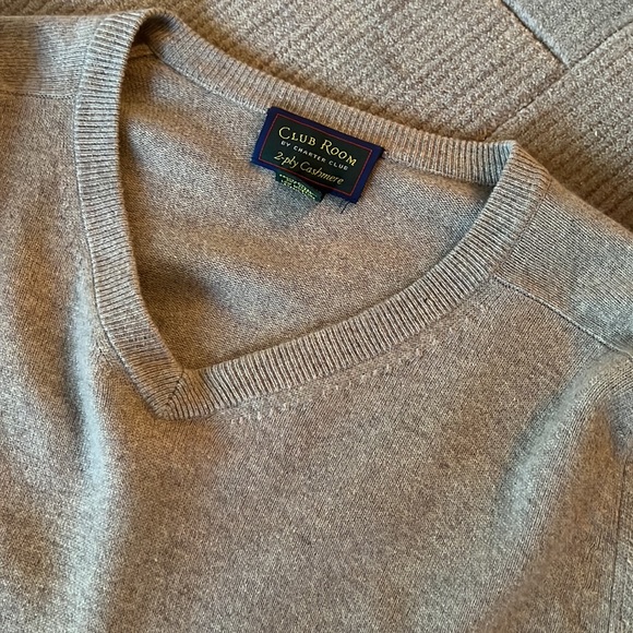 Men’s 2 ply Cashmere Sweater - Picture 4 of 5